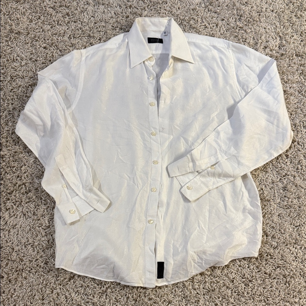 Versace Textured Shirt size 
Medium